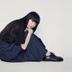岡山デニム 毎日を上質に心地よく 色落ちしない濃紺 ギャザー ロングスカート ●IRIS-SK●