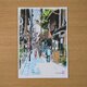 A4サイズ「京都　お茶屋に向かう舞妓さん」　京の水彩画工房の画像