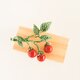 『３つ並ぶフルーツシリーズ　可愛いトマトのブローチ』の画像