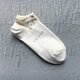 和紙靴下　ANKLE　晒 (WHITE)の画像