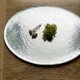 鎚目模様のアルミ盆　[　白月盆　]　八寸の画像