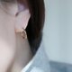 【送料無料】K18 ゴールドフープピアス 15mm×1.5mm ペアの画像