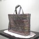 BagビニールA4／シノワズリ？（青）の画像