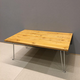 天然木 折りたたみ ローテーブル70x45size　【食品衛生法適合天板】の画像
