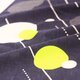 てぬぐい 「ame」紺×ネオンイエロー
