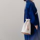 Linen pochette　【受注制作】　巾着型リネンポシェットの画像