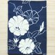 天然藍の型染め手拭い　朝顔の画像