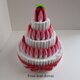 【SALE】《直径13.5㎝》ブランチケーキ(ホワイト×3段)の画像