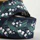 Kafka社 ジャカードリボン45cm  すずらん グリーン R-0589　鈴蘭　フラワー　花の画像