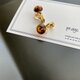 Japan Vintageイヤリング！9mm ソフトタッチ痛みなくしっかりとホールドのイヤリング！color earringsの画像