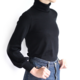 【衿変更可】【タートルネック】形にこだわった 大人のギャザー長袖Tシャツ 【サイズ・色展開有り】の画像