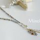 【SALE】ミディアムネックレス　ヘマタイトスター(シルバー)の画像