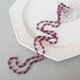 long necklace silk ルビー