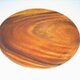 アカシア材高台付き丸皿（L）