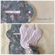 おでかけ用 ネル布ナプキン (1＋5枚Set) ◇ saku02の画像