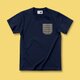Tシャツ＋ポケット　16.beansdesignの画像