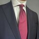 【受注製作】イタリア生地　プレゼント　ギフト　ネクタイ【別途】名入れ　メッセージ　イニシャル刺繍オーダーの画像