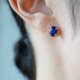 Lapis Lazuli Earring/Cabochon  ＊Singleの画像