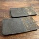 (再出品2024) 黒釉&黒泥彩　長角小皿(薬味皿)の画像