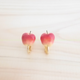 リンゴのイヤリングの画像