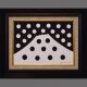 ↓訳あり値下げ↓●【雪のドット＆白富士】○がんどうあつし肉筆絵画F4額付冬富士山の画像
