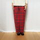 Shaggy tartan check balloon pantsの画像