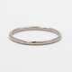 Hammered Stacking Ring Medium WGの画像