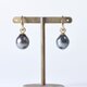 BlackPearl / K18YG earring 【like earrings】