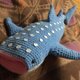【DL編み図】かぎ針編み海洋生物ジンベエザメかわいい編みぐるみの画像