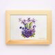新作！最高級ポストカード「紫色の花々」の画像