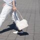 Cuboid bag 生成りの画像