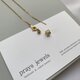 着せ替えOK♪316L Gold Stainless Necklaces　スライドアジャスターステンレスネックレスの画像