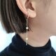 【Pearl + Chain】 Wide Earcuff / SV925 パールの画像