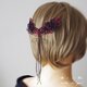 ヘアピン「語リニ秘」（黒×臙脂×深緑）の画像