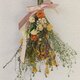 tomo様専用（送料無料）ドライフラワーリース　菜の花と、の画像