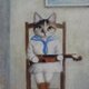 ヴァィオリン/セーラーカラーのワンピース（うるる様ご予約作品）の画像