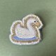 白鳥のブローチ（B5）の画像