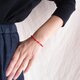 Red Coral × Glass Beads Bracelet【GP】レッドコーラル×グラスビーズ ブレスレットの画像