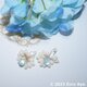 *雨降りのお出かけ*白蝶貝のたわわピアスの画像