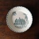 クレールフォンテーヌ 平皿 リム皿 城 紋章 φ22.5cm フランス アンティーク 050843 bの画像