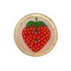 ドイツデザイン ココナッツ＆レジンボタン ストロベリー B-2725 JKフルーツ いちご 苺の画像