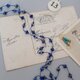 long necklace silk ラピスラズリ2の画像