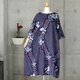着物リメイク　有松絞りのチュニックワンピース   フリーサイズ  kimonoの画像