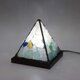 シーグラスのランプ　ピラミッドランプSー55の画像