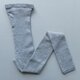 【new】リネンニットレギンス マチ付き（Mグレー）｜unisex 2 sizeの画像
