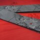 創作帯☆居合帯・半纏帯 リバーシブル 大島風 巾約7cmの画像
