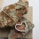 【Silver925】Twist heart short necklaceの画像