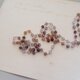 long necklace silk カコクセナイトの画像