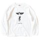長袖 Ｔシャツ 『私は飛ぶことができます。』 男女兼用 ロンＴの画像