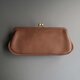 plain gama long wallet (antique　brown)
